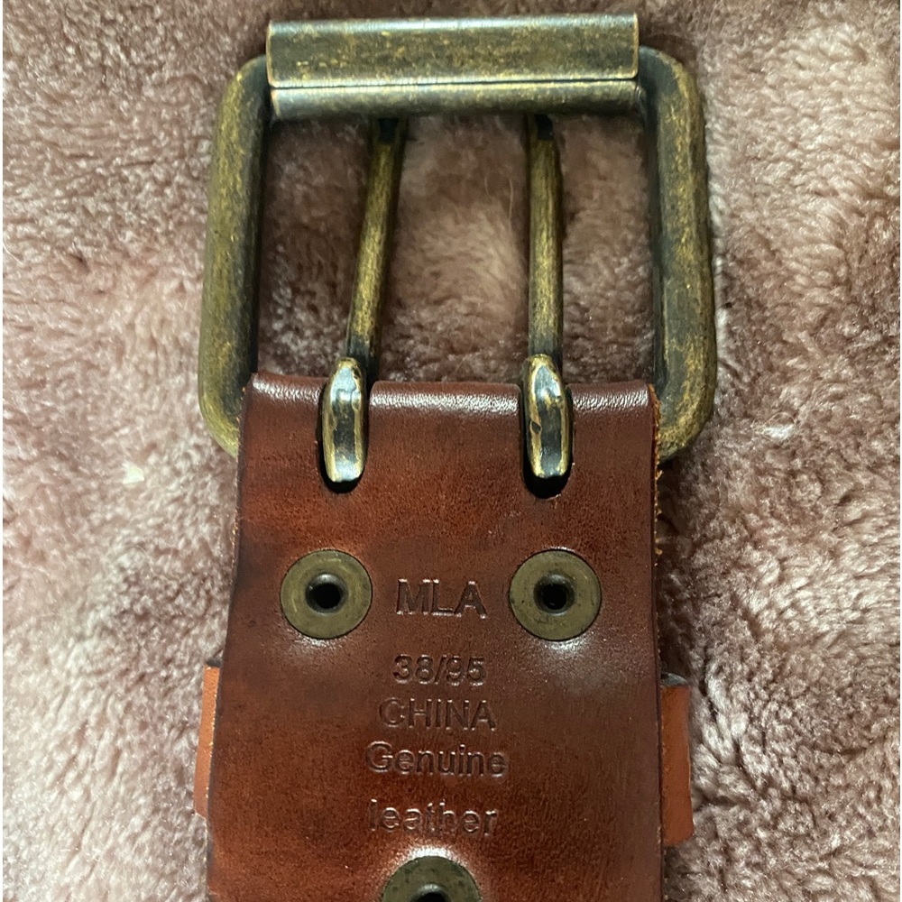 Brown Leather Belt